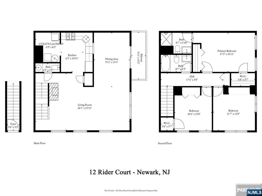 Homes for sale in Newark, NJ | 12 Rider Ct, Newark, NJ 07103 | MLS# 25014385