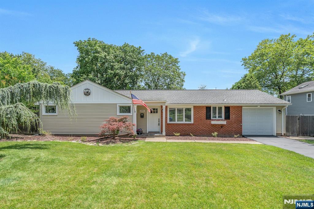 Beautiful and bright updated 3 bedroom, 2 full bath ranch in Ramsey. Ideal commuter location less than 1 mile to Ramsey Rt 17 train station while still boasting a peaceful, fully fenced &#177;1/4 acre lot in a fantastic neighborhood. Enjoy nearby downtown Ramsey shops, restaurants and farmer's market or relax on your private patio in a large yard that is just awaiting your landscaping dreams. Open concept living area invites intimate gatherings or family meals. New kitchen features white shaker cabinets, granite tops, stainless appliances and corner lazy susan cabinet to accommodate all your storage needs. Back entrance offers mudroom with floor to ceiling pantry style cabinets and washer/dryer with storage. Wake up in your large primary bedroom complete with walk-in closet and en suite bath with tiled step-in shower before taking your coffee out to the private patio. 2 guest bedrooms or work from home in your ideal home office. Hallway guest bath, large shed with electricity and heated 1 car garage complete this home. Great opportunity to own in Ramsey. No HOA dues.