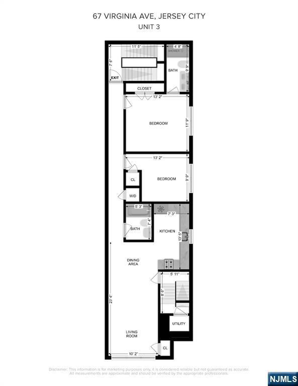 Homes for sale in Jersey City, NJ | 67 Virginia Ave #3, Jersey City, NJ 07304 | MLS# 25025604