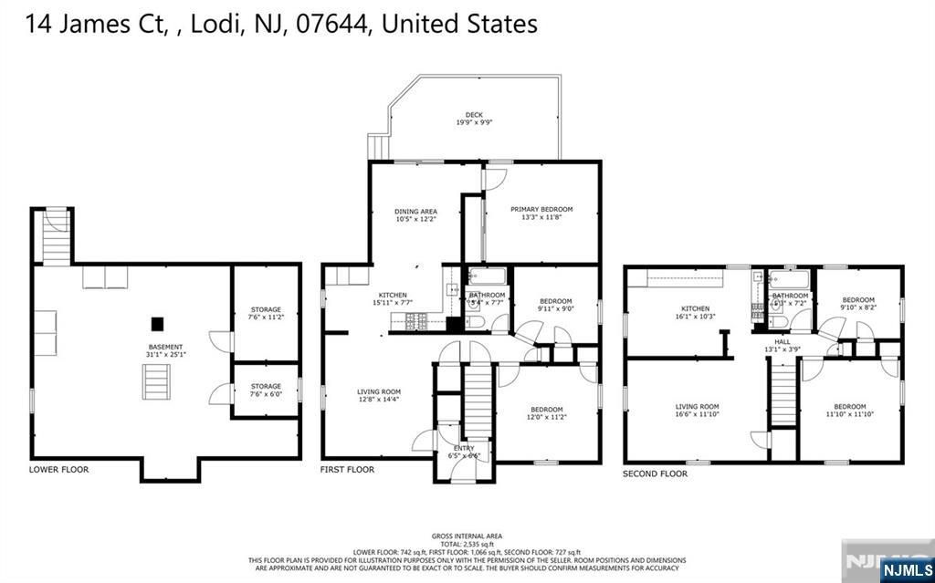 Homes for sale in Lodi, NJ | 14 James Ct, Lodi, NJ 07644 | MLS# 25027059