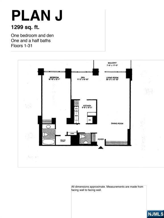Homes for sale in Fort Lee, NJ | 1600 Parker Ave #22J, Fort Lee, NJ 07024 | MLS# 25030015