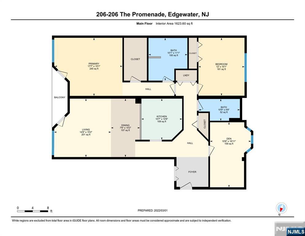 Homes for sale in Edgewater, NJ | 206 The Promenade #206, Edgewater, NJ 07020 | MLS# 25030868