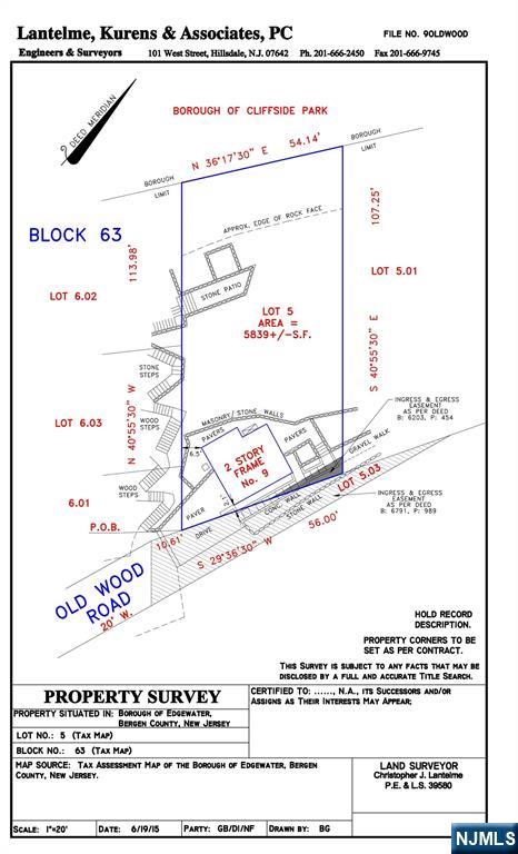 Homes for sale in Edgewater, NJ | 9 Old Wood Rd, Edgewater, NJ 07020 | MLS# 25031418
