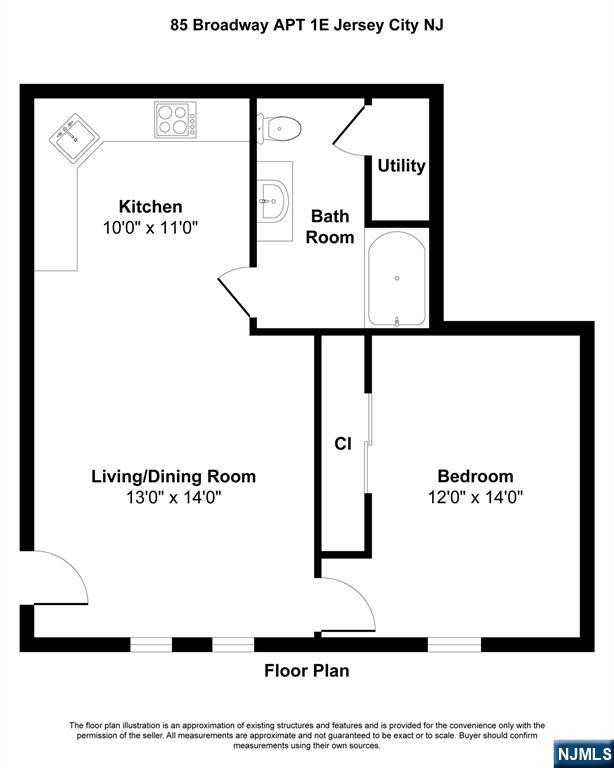 Homes for sale in Jersey City, NJ | 85 Broadway #1E, Jersey City, NJ 07306 | MLS# 25031435