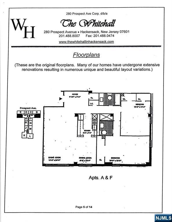 Homes for sale in Hackensack, NJ | 280 Prospect Ave #5F, Hackensack, NJ 07601 | MLS# 25032000