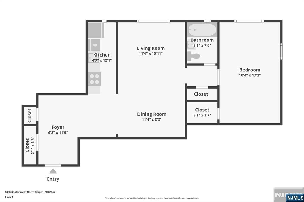 Homes for sale in Jersey City, NJ | 8300 Boulevard East #4D, Jersey City, NJ 07047 | MLS# 25032197