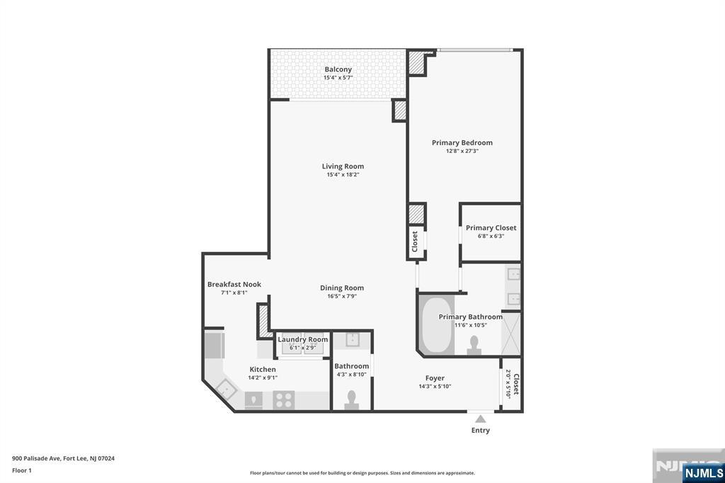 Homes for sale in Fort Lee, NJ | 900 Palisade Ave #4J, Fort Lee, NJ 07024 | MLS# 25032818
