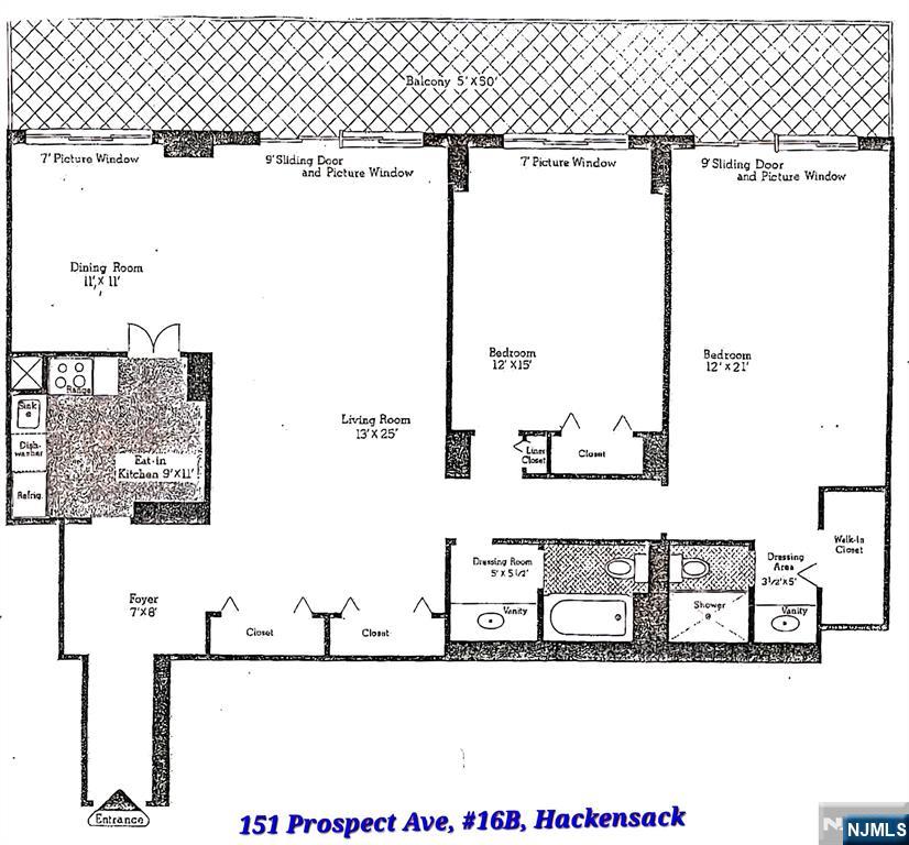 Homes for sale in Hackensack, NJ | 151 Prospect Ave #16B, Hackensack, NJ 07601 | MLS# 25035132