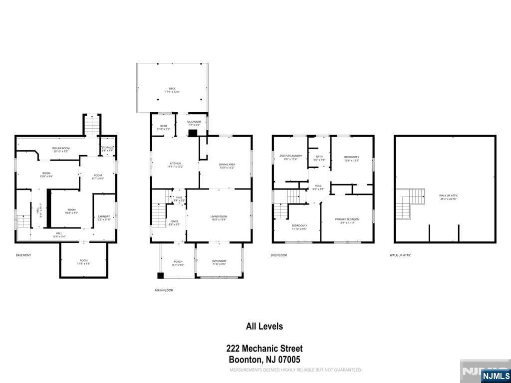 Homes for sale in Boonton Town, NJ | 222 Mechanic St, Boonton Town, NJ 07005 | MLS# 26001901