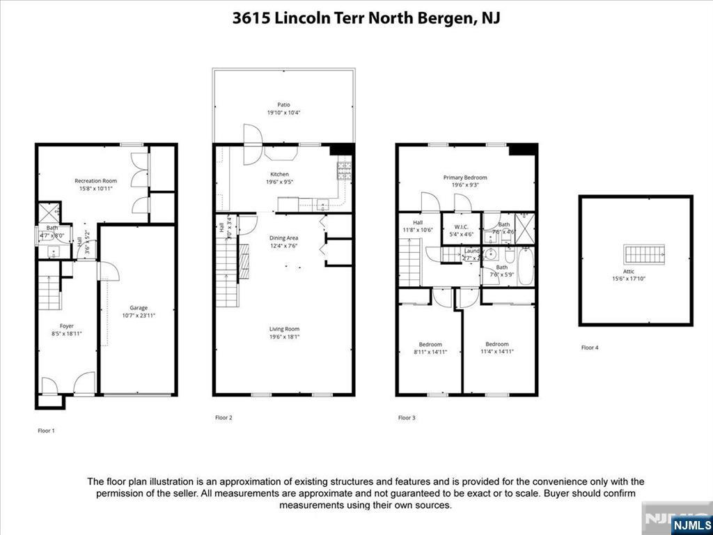 Homes for sale in North Bergen, NJ | 3617 Lincoln Ter #3617, North Bergen, NJ 07047 | MLS# 26002230